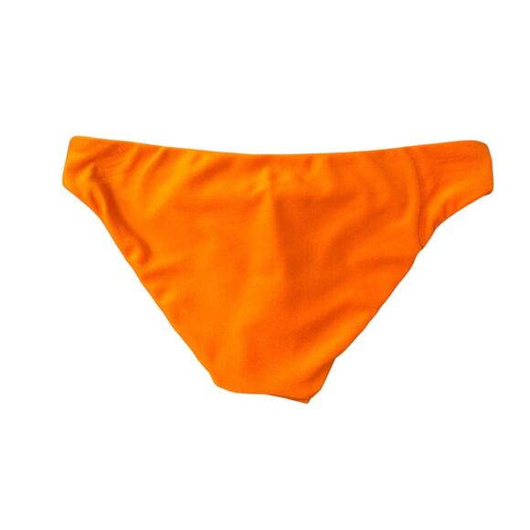 New Aqua Swim Women's Orange Shell Bikini Bottoms Size S - Picture 4 of 6